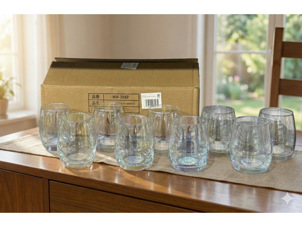 طقم 12 كوب زجاج كريستال 4751 & ك*ق 6