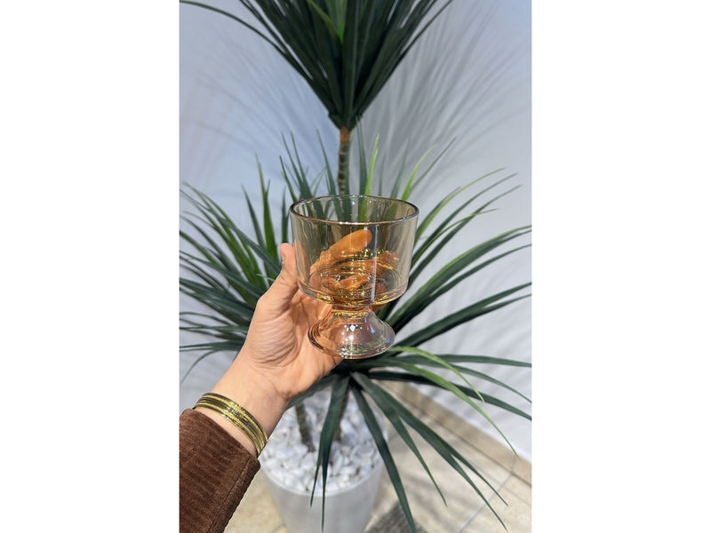 طقم 6 كاسات جيلي وفروت سلاط - 2242 - جولد&ك*ق 8