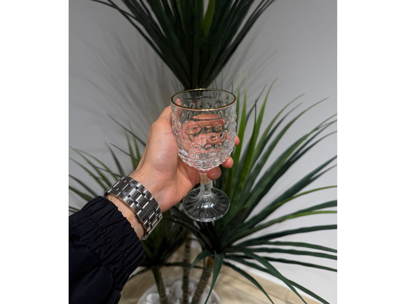 طقم 6 كاس بحرف جولد بابلز - 4729 & ك*ق 8