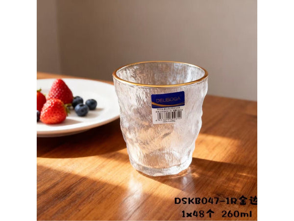 طقم 6 كوب مشبح بحرف جولد  & ك*ق 12