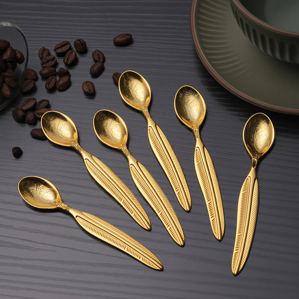 طقم معالق ريشه 6 قطع 3250 & ك*ق 200