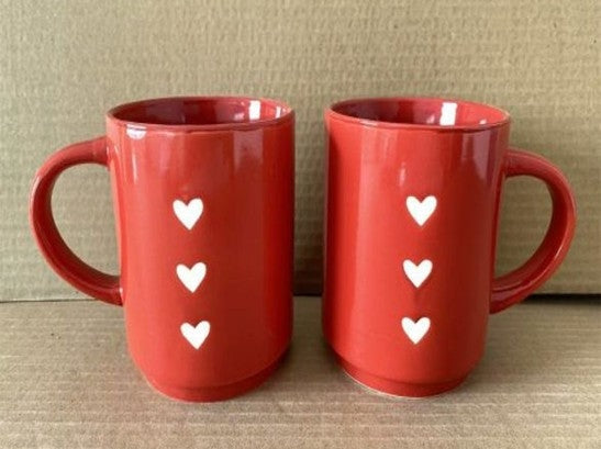 مج بورسلين احمر قلوب 4010 & ك*ق 48