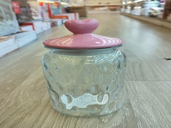 برطمان كاندي مقاس كبير غطاء قلب بينك 5088 & ك*ق 24